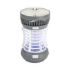 Inseticida/Lâmpada/Lanterna/Ventilador/Luz de Emergência "5 em 1". 60 m². Jata para áreas exteriores/interiores