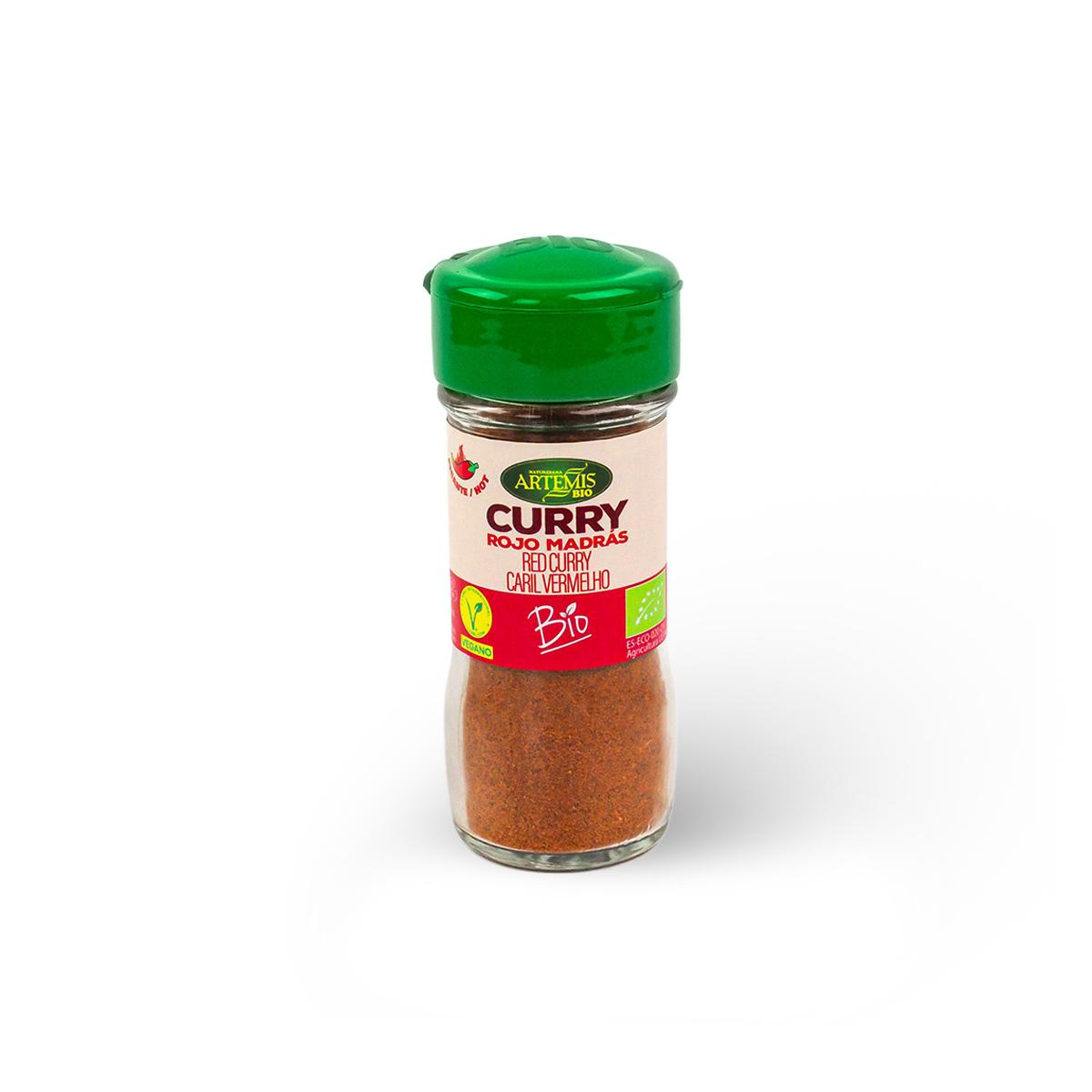 Caril Vermelho Orgânico Artemis 28 g