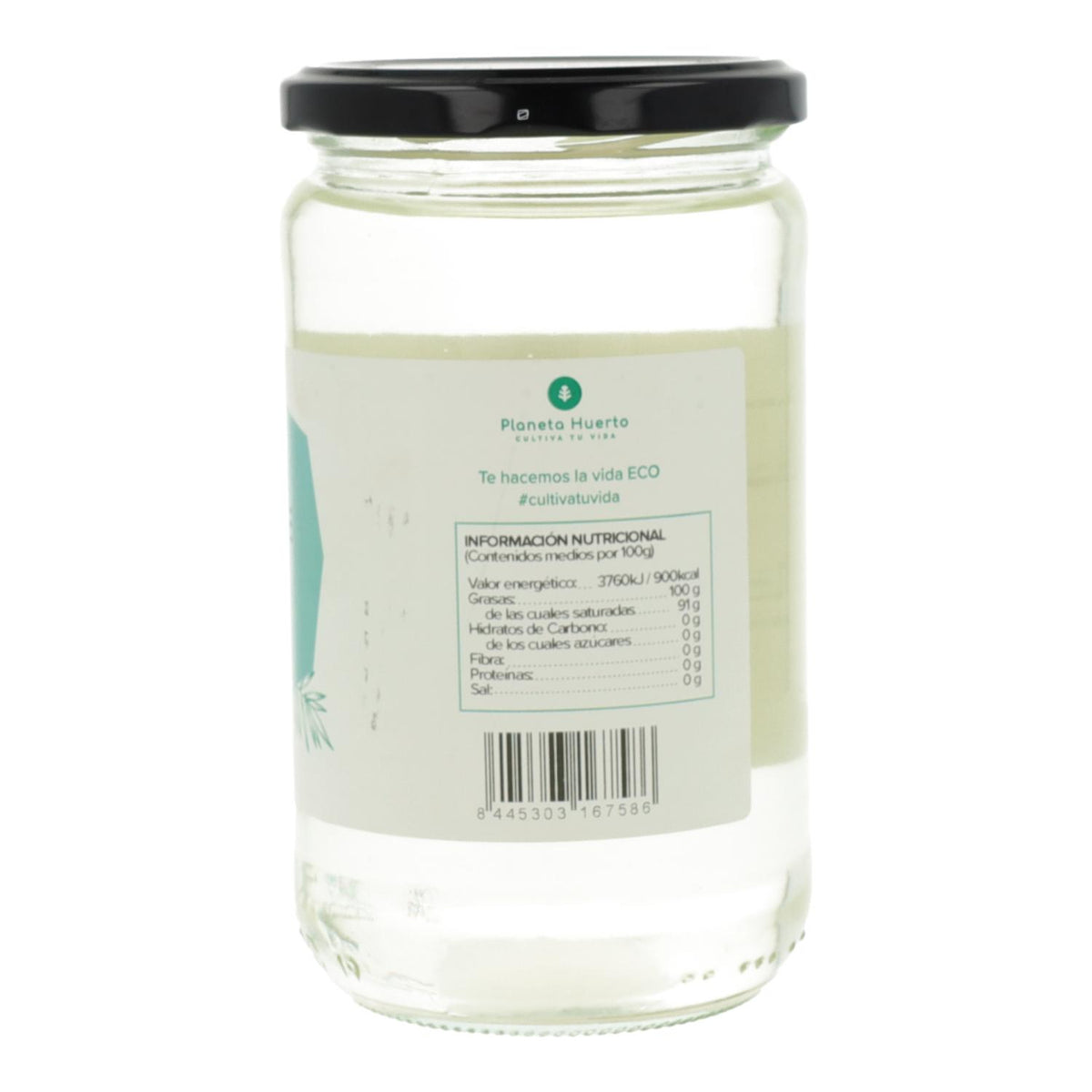 Óleo de Coco Desodorizado ECO Planeta Huerto 500 ml