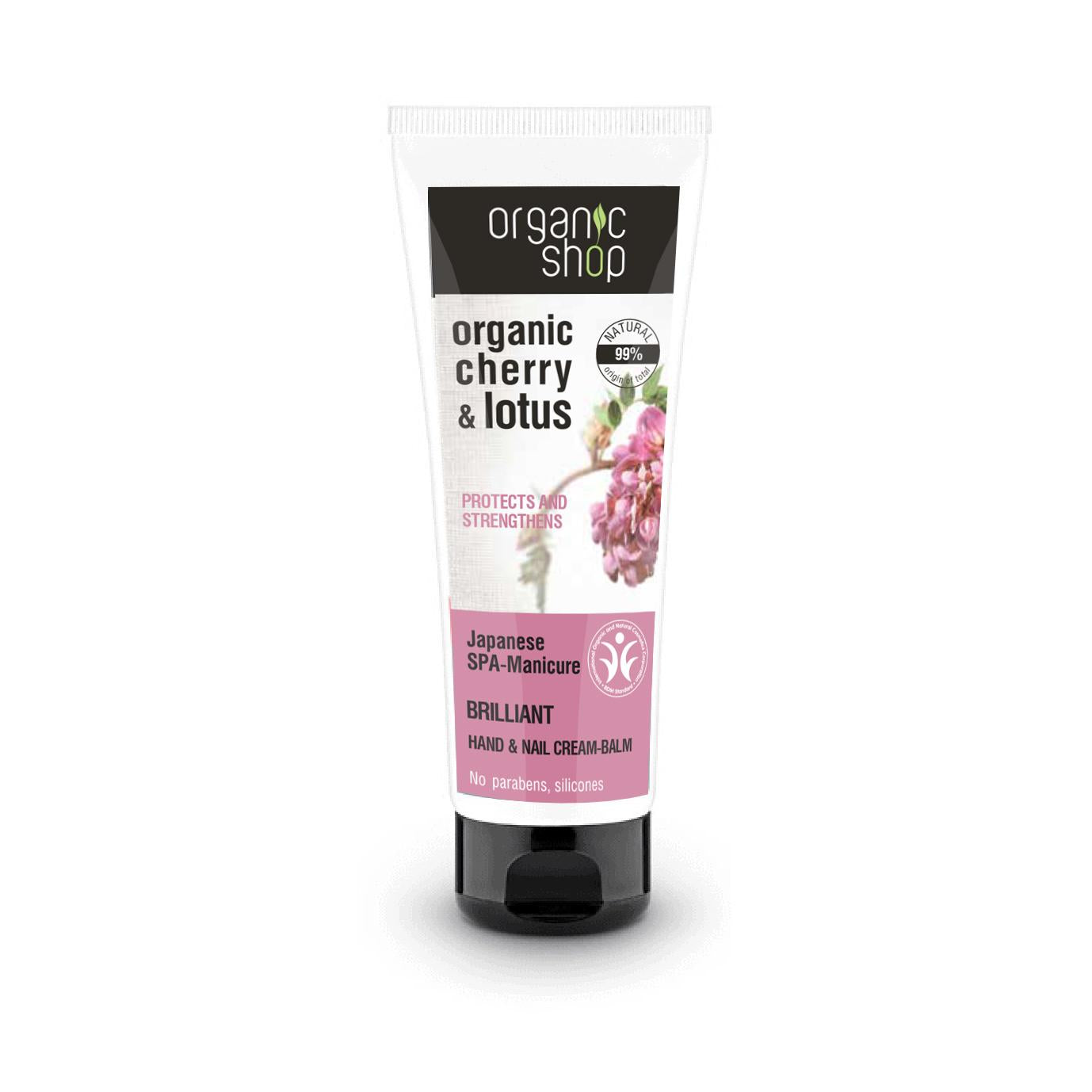 Bálsamo protetor para mãos e unhas da Japanese Spa-Manicure Organic Shop 75 ml