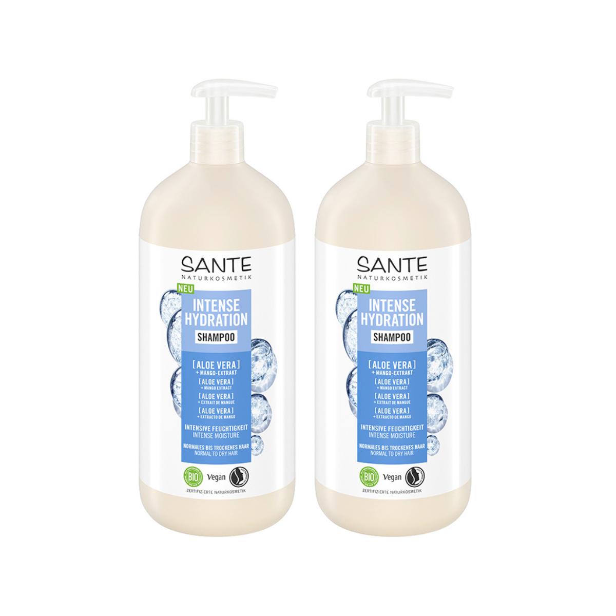 Pack de 2 Champôs Sante Aloe Hidratação Intensa 950 ml