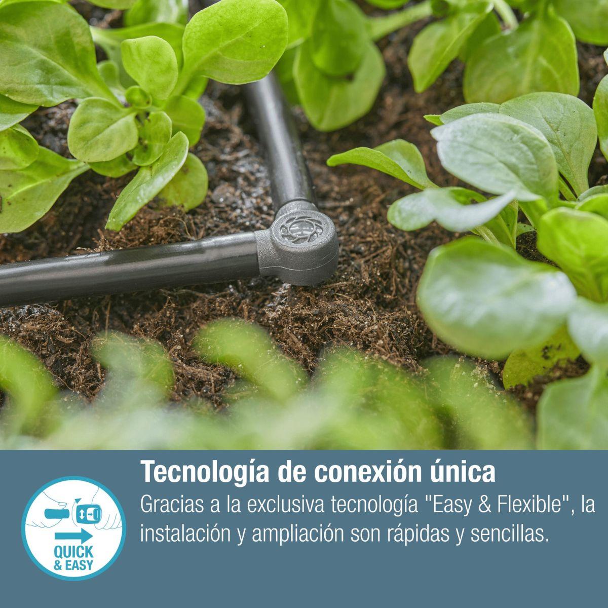Peça em T 4,6 mm (3/16") x10 Gardena Microdripsystem