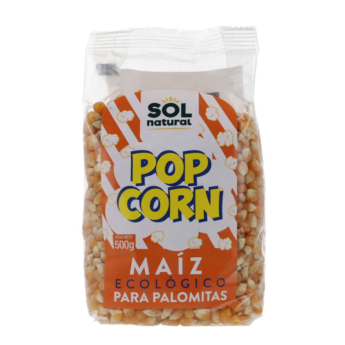 Sol Natural Milho de Pipoca Biológico 500g