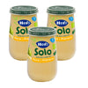 Pack de 3 frascos de pera e banana biológica 190 g - Hero Solo
