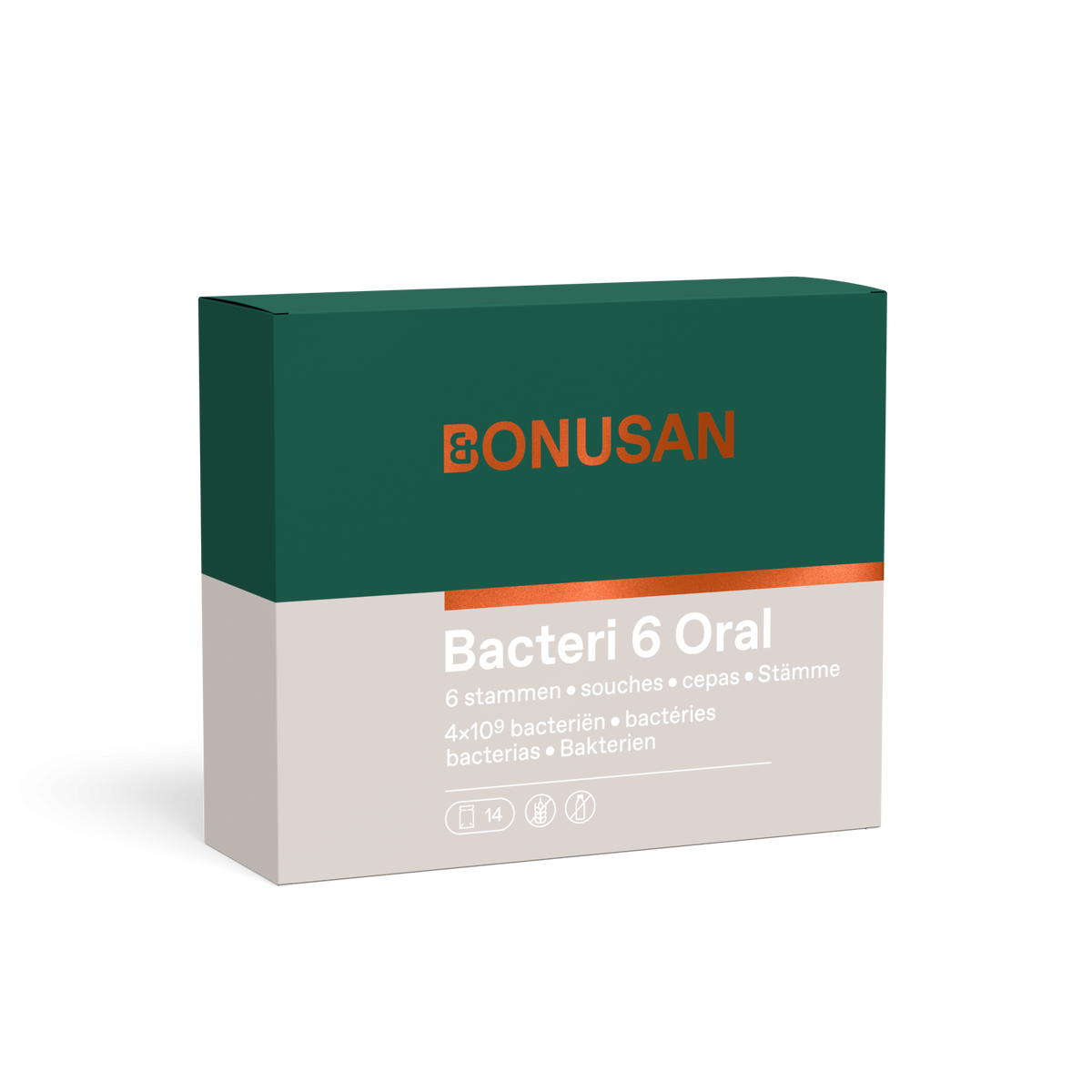 Bacteri 6 Oral Bonusan 14 saquetas