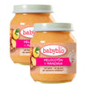 PROMOÇÃO x2 Pote de Pêssego e Maçã, 130 g. Babybio