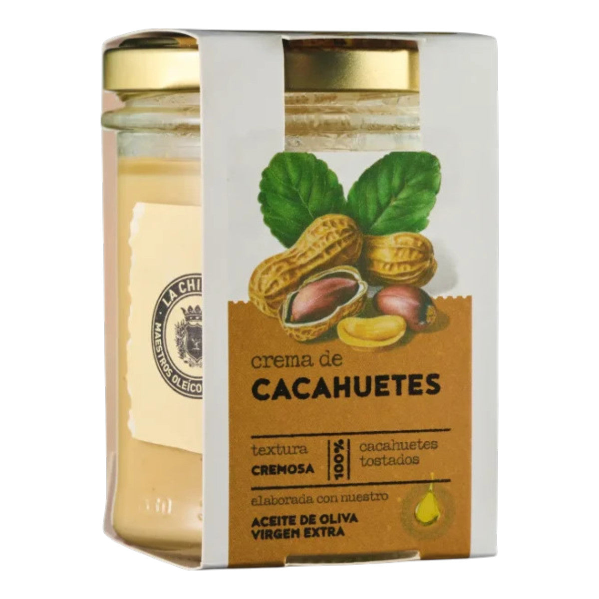 Crema de Cacahuete con Aove La Chinata 180 g