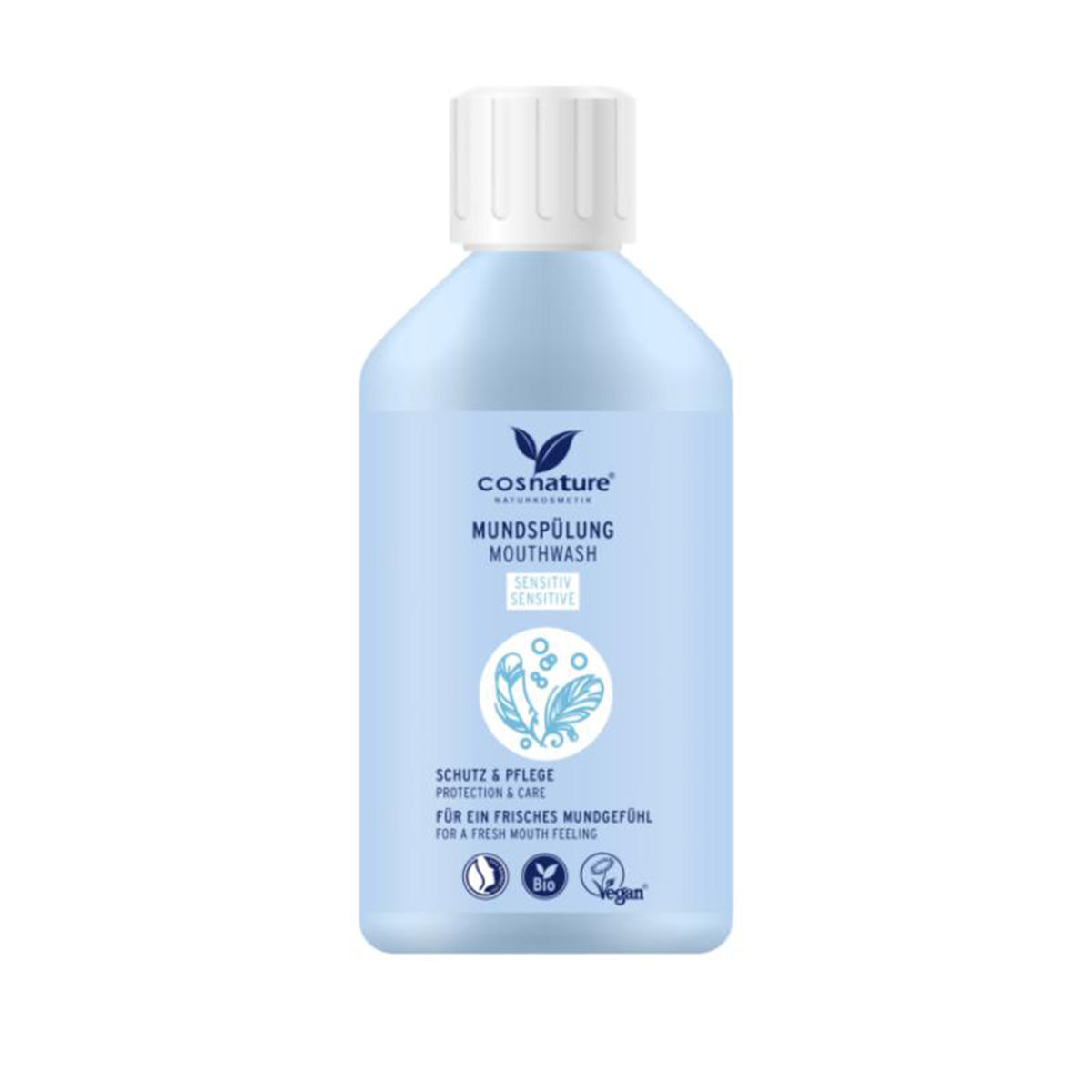Colutório para dentes sensíveis, Cosmature, 300 ml