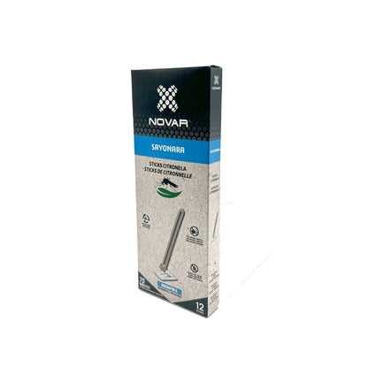 Novar Sayonara Anti-mosquito citronela em stick 12 unidades