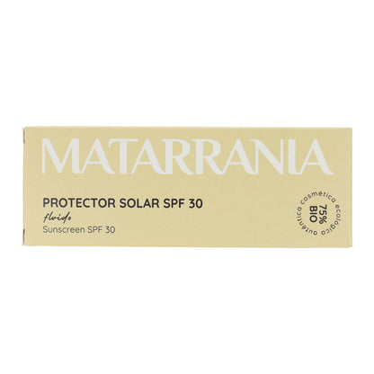 Protetor Solar Fluido Orgânico Matarrania FPS 30 100 ml