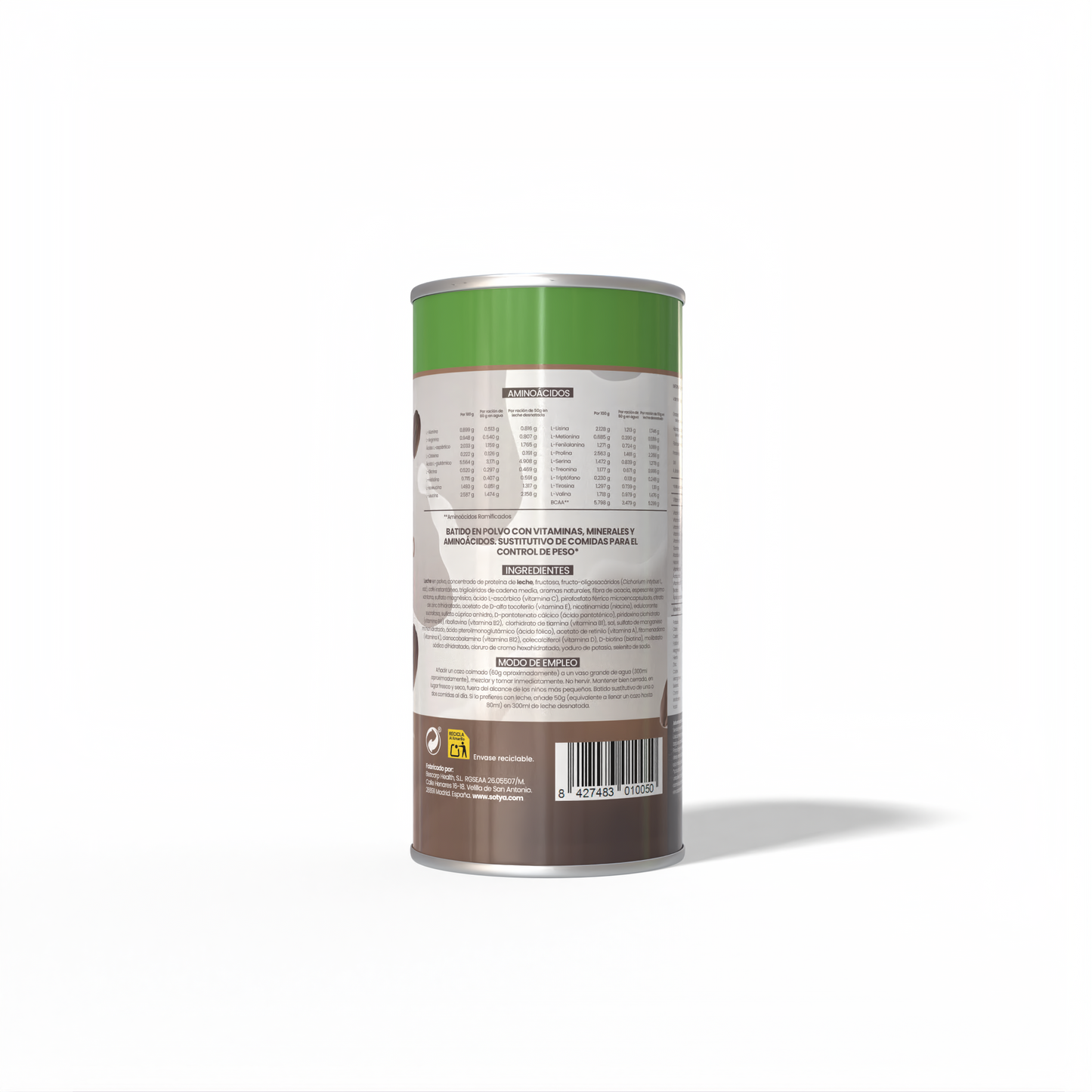 Sotya Cappuccino Shake Satisfatório, 700 g
