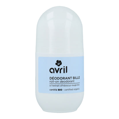 Desodorizante roll-on orgânico, Avril, 50 ml