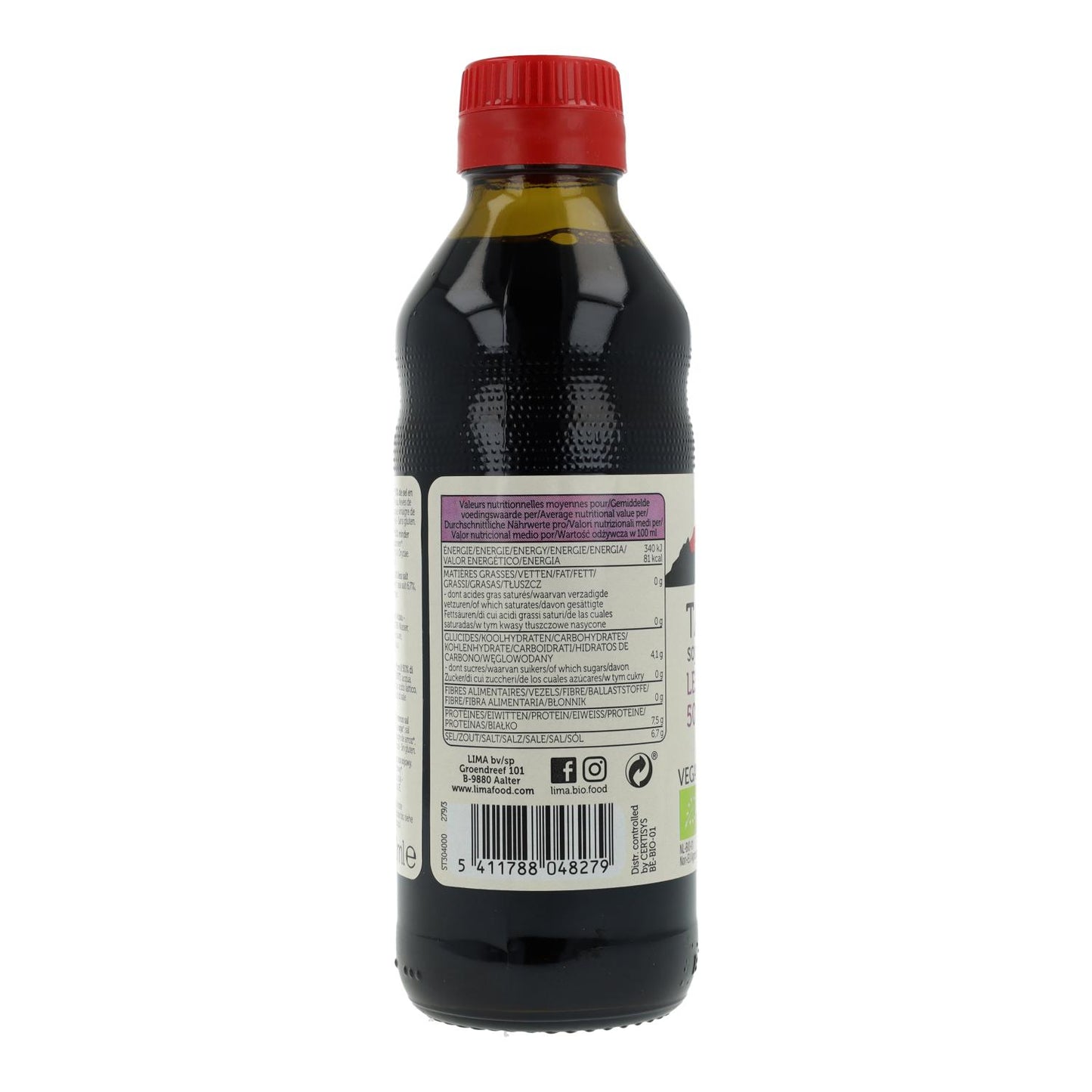 Molho de Soja Tamari 50% Menos Sal ECO Limão 250 ml