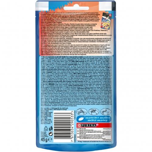FELIX Crispies Salmão e Truta 45g