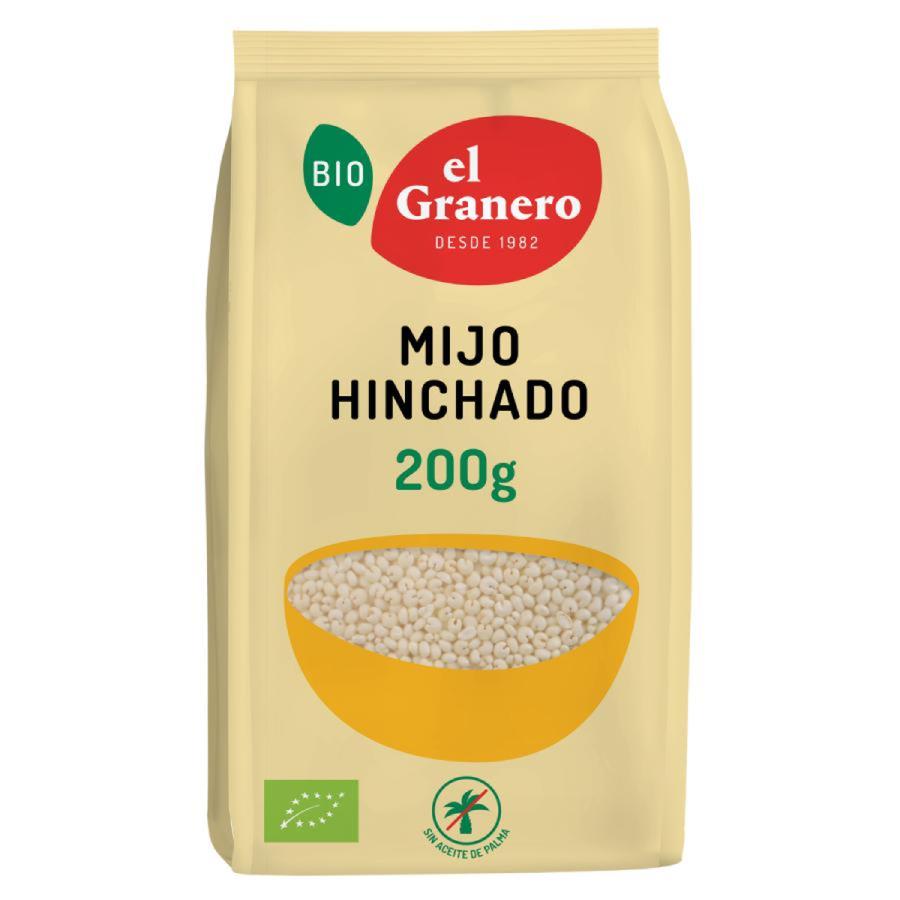 Embalagem de 2x Painço Tufado Eco El Granero 200 gr 
