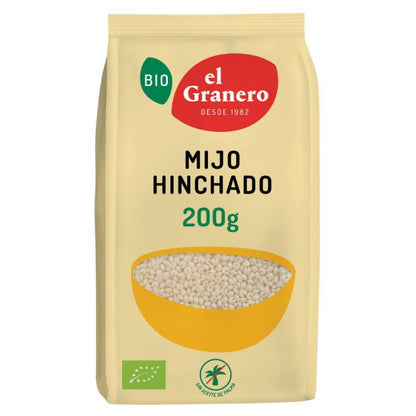 Embalagem de 2x Painço Tufado Eco El Granero 200 gr 