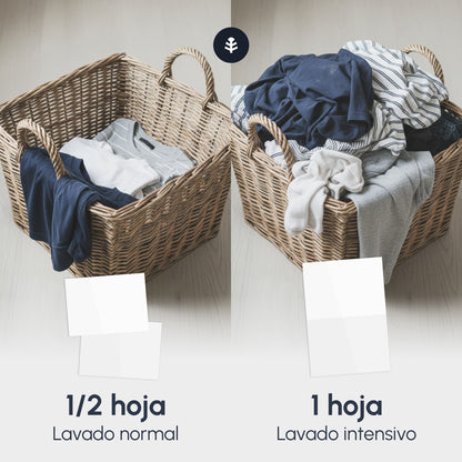 Detergente e amaciador Eco-Strips Planeta Huerto 40 lavagens