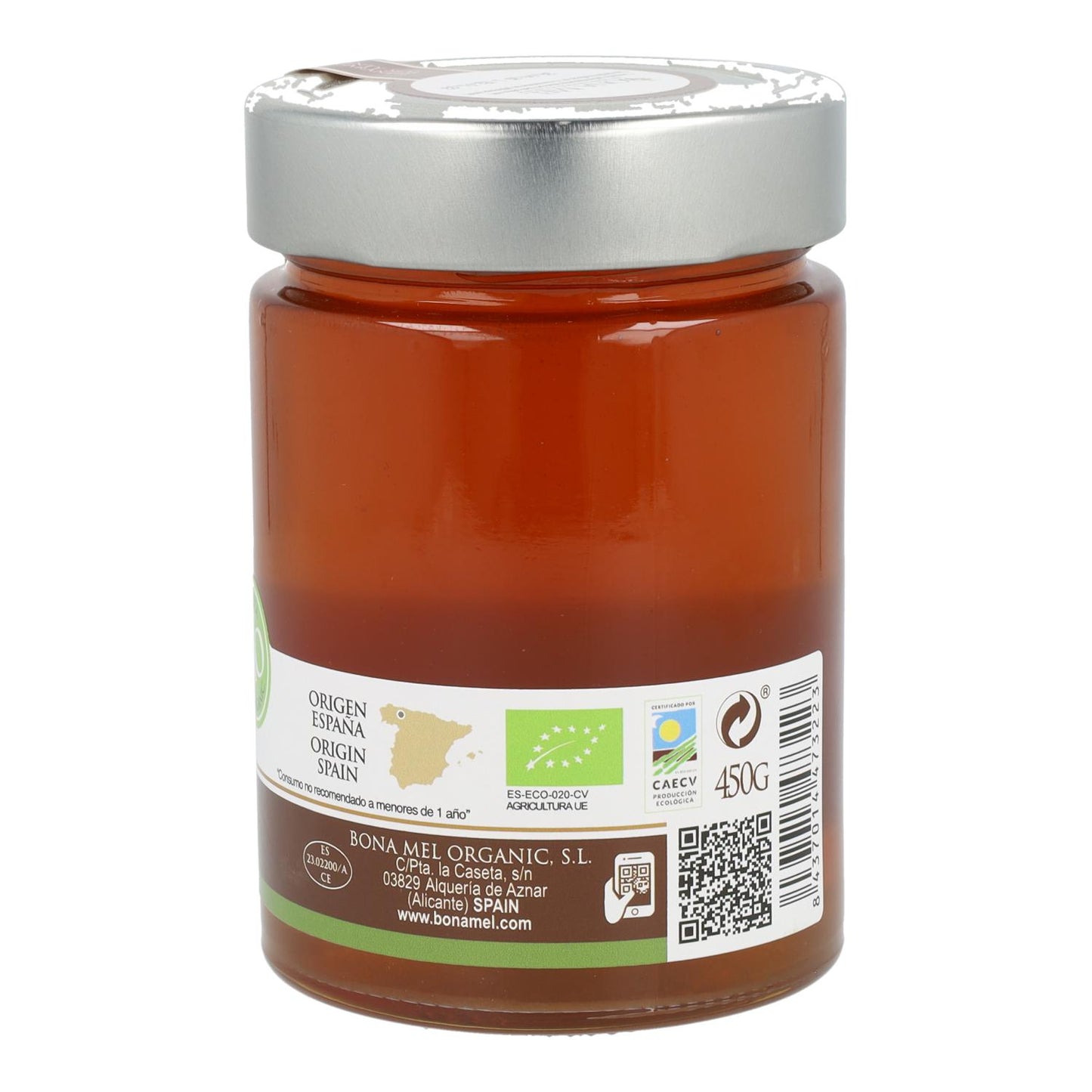 Mel de Eucalipto Biológico, Bona Mel 900 g
