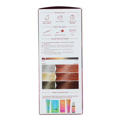 Henna Natural Amla e Jatropha Khadi 100 g