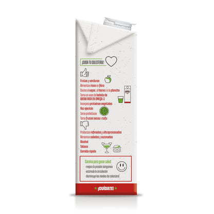 Bebida de Aveia Biológica rica em Ómega 3, Soria Natural, 1L