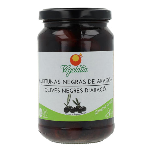 Azeitonas Pretas Vegetalia Aragon 220g