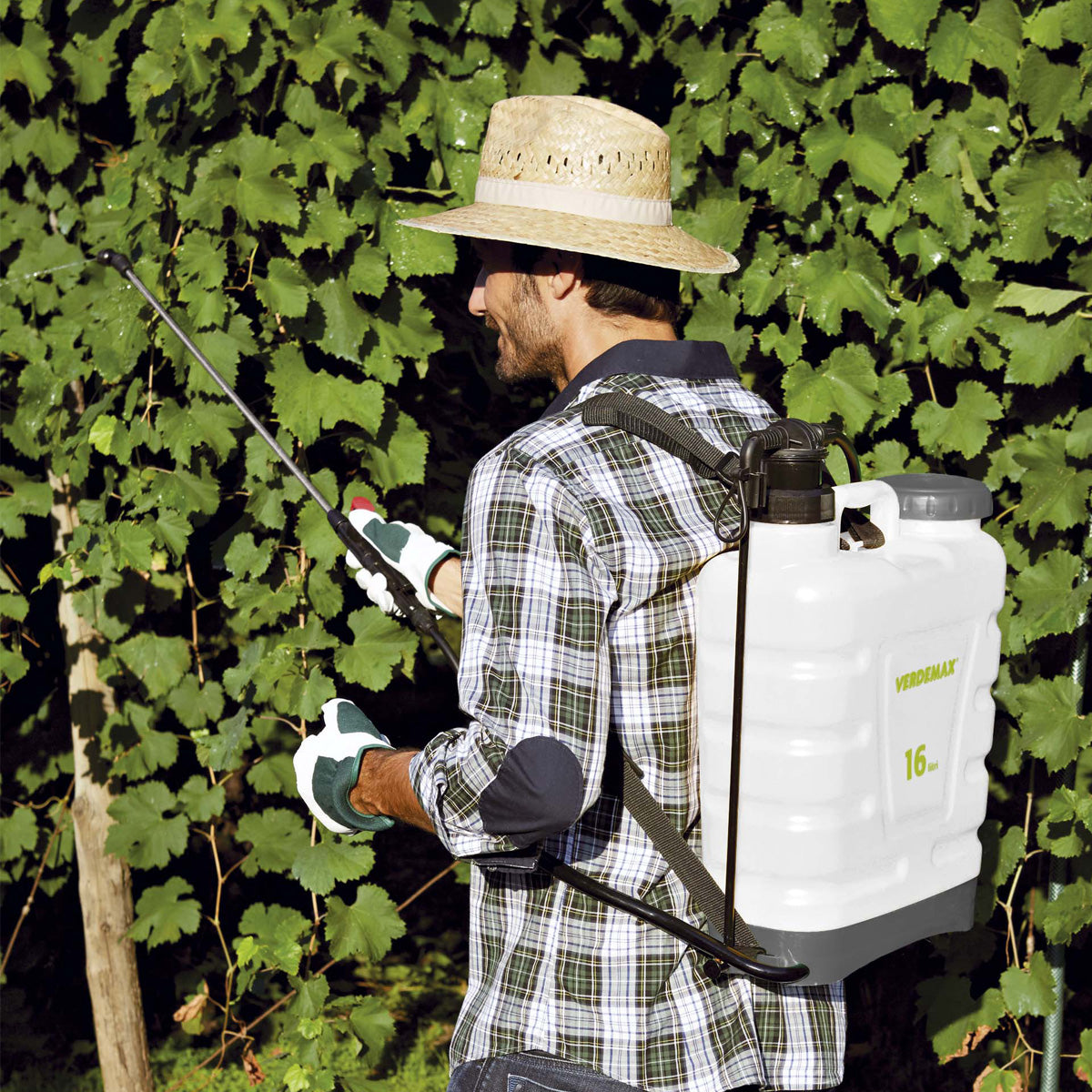 Pulverizador costal profissional 16 l Verdemax