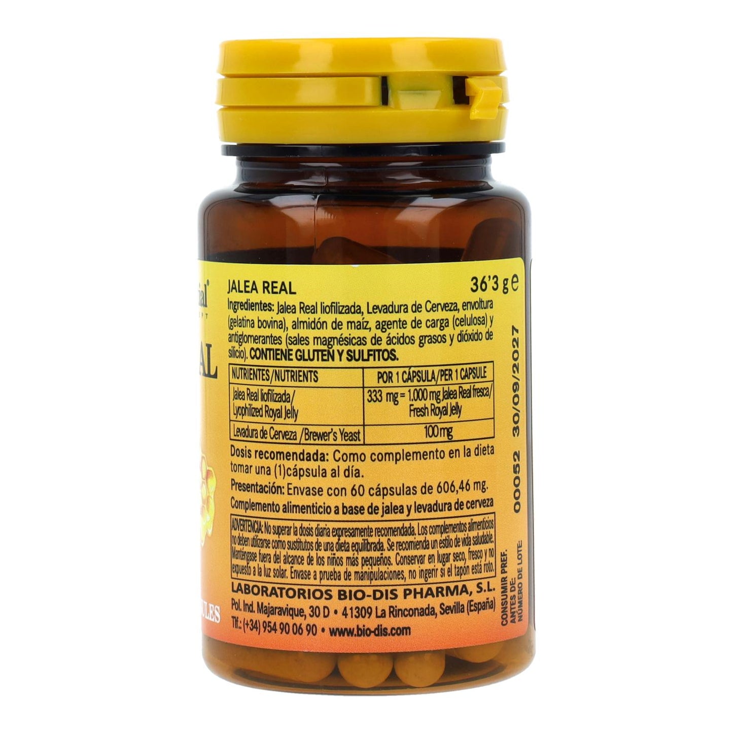 Geleia Real 1000 mg Nature Essential 60 cápsulas