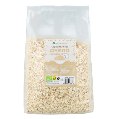 Flocos de Aveia Finos Sem Glúten ECO Planeta Huerto 1,5 kg