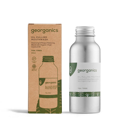 Georganics Óleo de Coco e Colutório de Melaleuca 100 ml