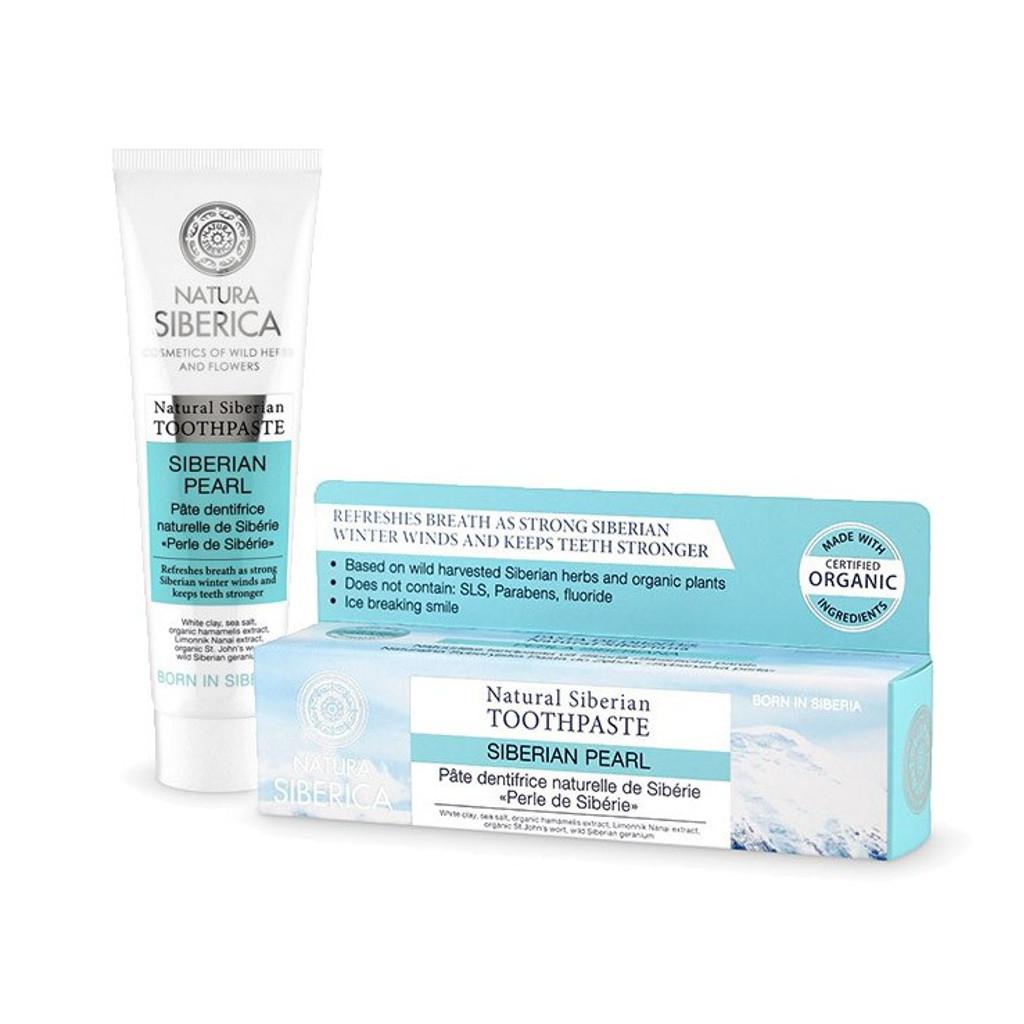 Natura Siberica Pasta de dentes com pérolas siberianas 100 g