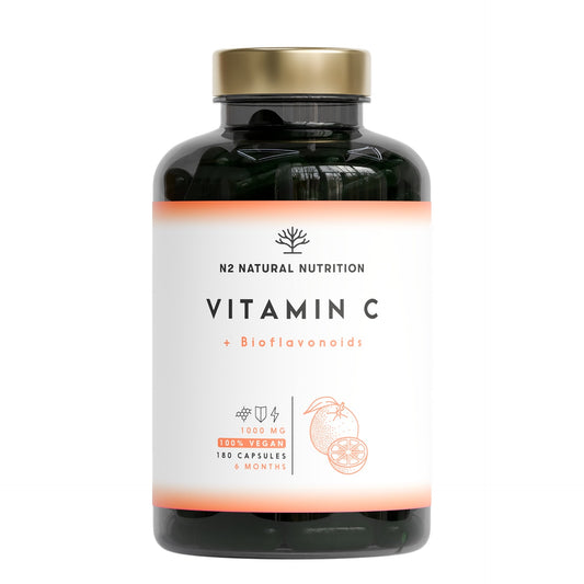 Vitamina C + Bioflavonoides 180 días Inmunidad N2 Natural Nutrition 180 cápsulas