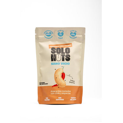 SoloNuts Castanha de Caju Torrada Picante 130g