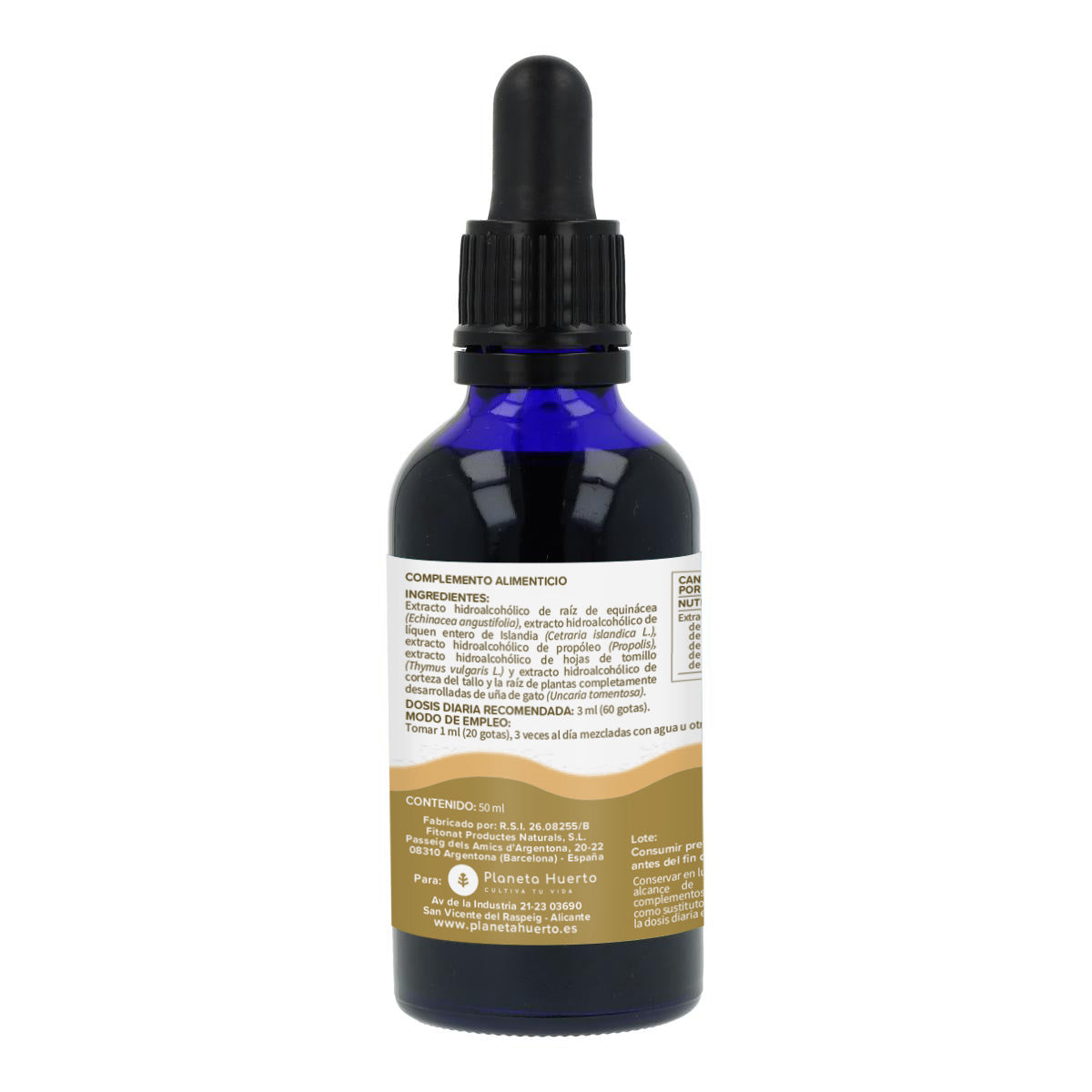 Inmunodefen própolis + equinácea Planeta Huerto 50 ml