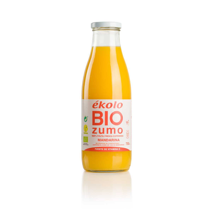 Ékolo 100% sumo de tangerina biológico espremido na hora 750 ml