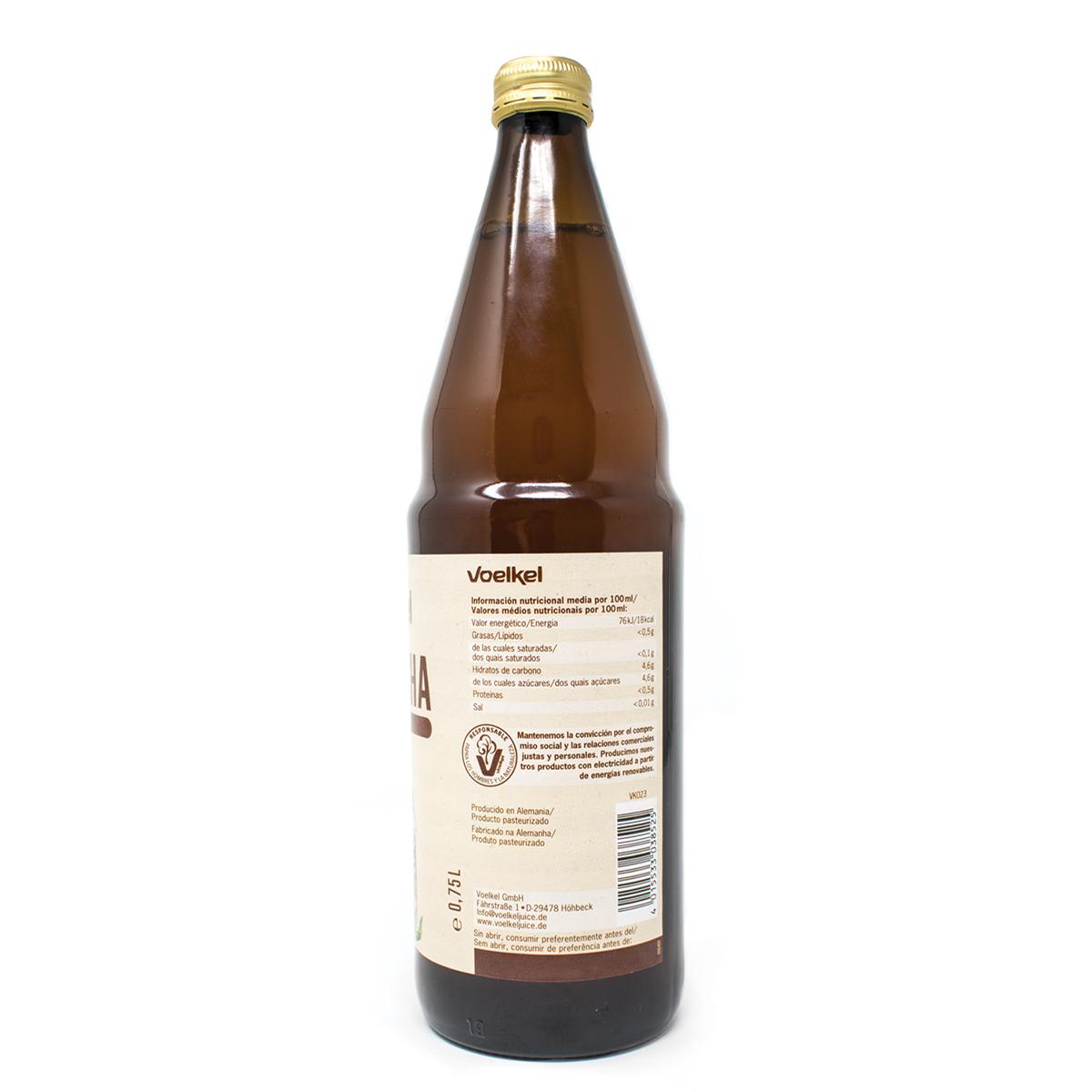 Kombucha Orgânico Original Voelkel 750 ml