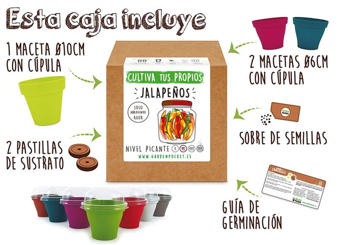 Brotos de Jalapeño Garden Pocket
