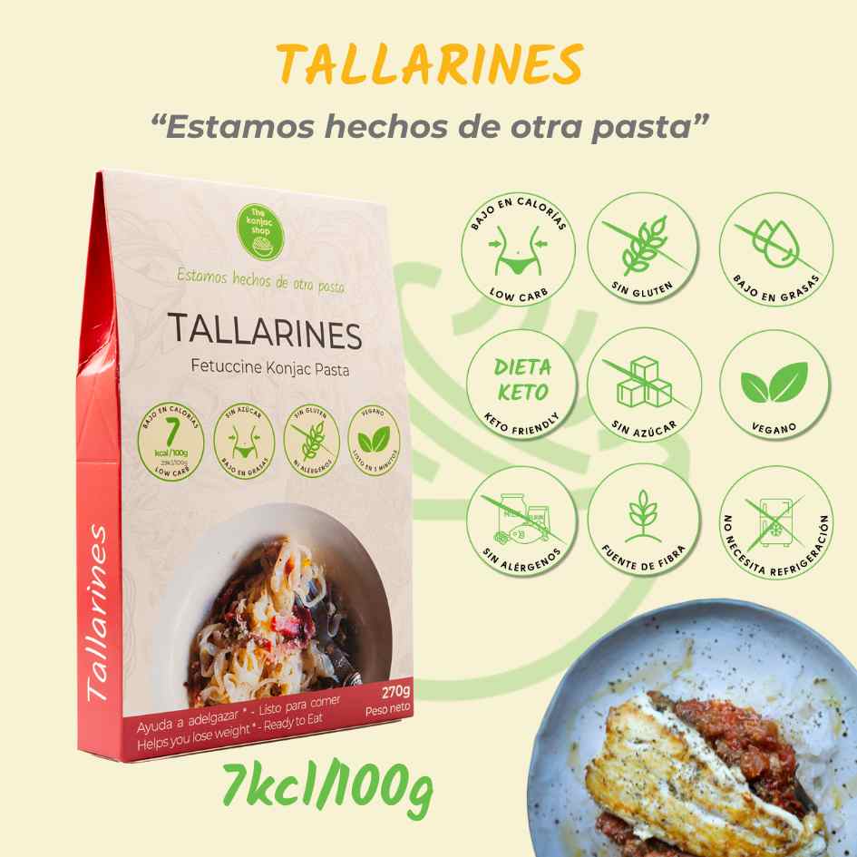 Macarrão Konjac The Konjac Shop 270g