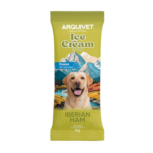 Arquivet Gelado de Presunto Ibérico para cães 50 g