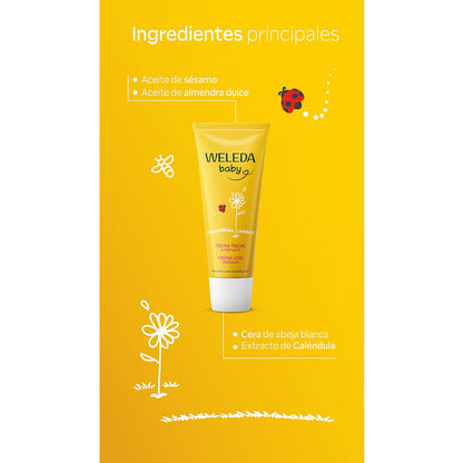 Creme facial Weleda Calendula Babies, 50ml