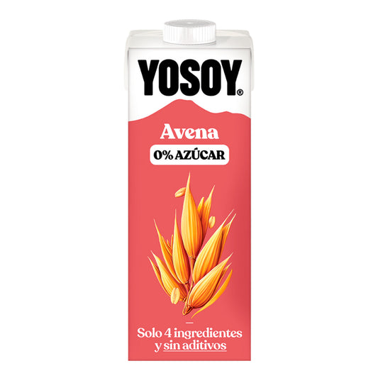 Bebida de Aveia 0% Açúcar YOSOY 1L