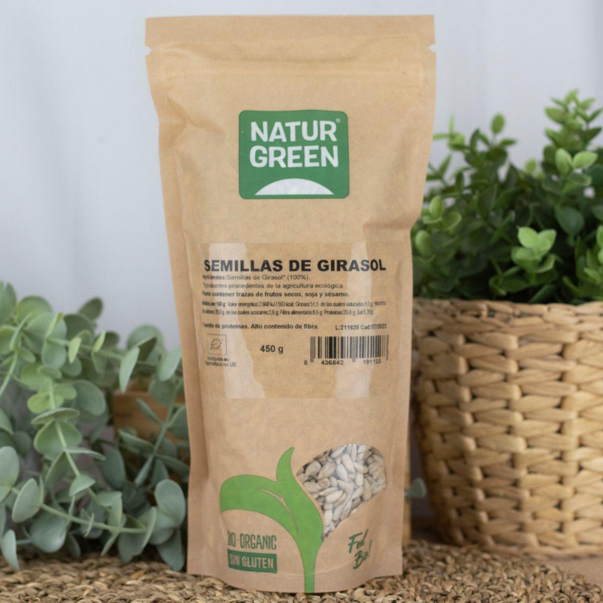 Sementes de Girassol Biológicas Naturgreen 225 g