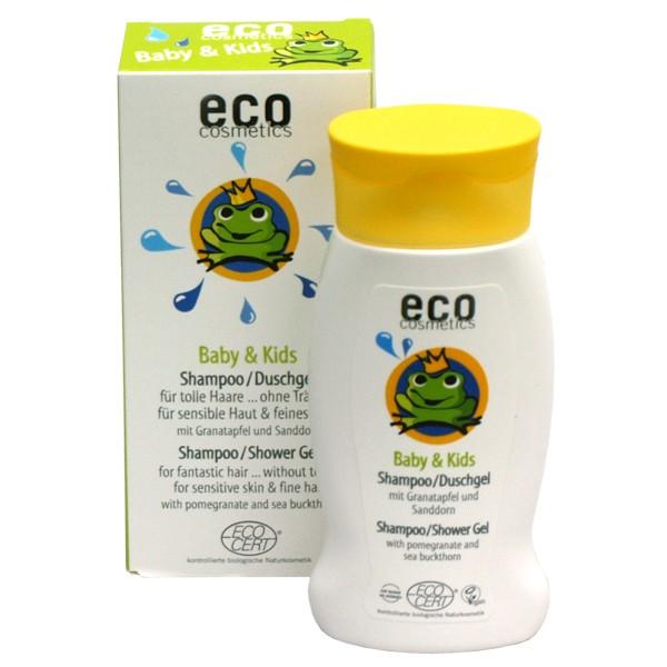 Champô para Bebé e Criança - Gel de Banho, EcoCosmetics 200 ml