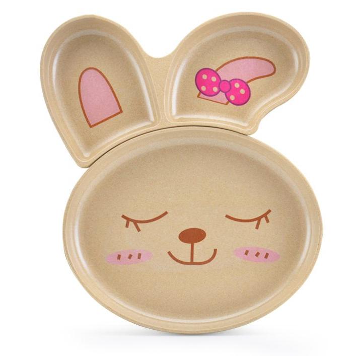 Prato Infantil Animal da Husk Prato Coelho (2 peças)