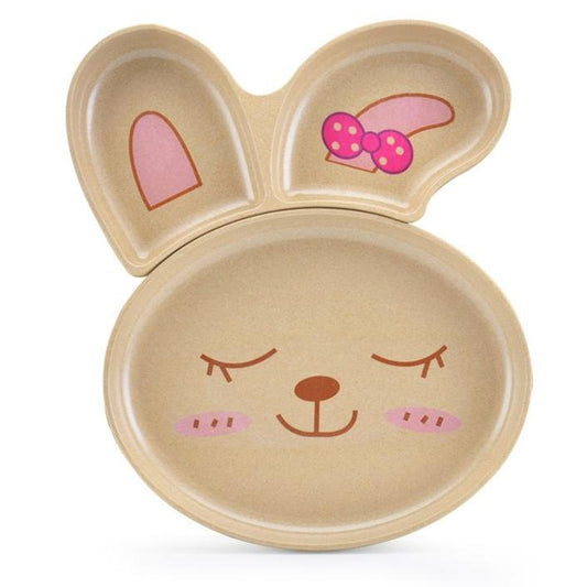 Prato Infantil Animal da Husk Prato Coelho (2 peças)