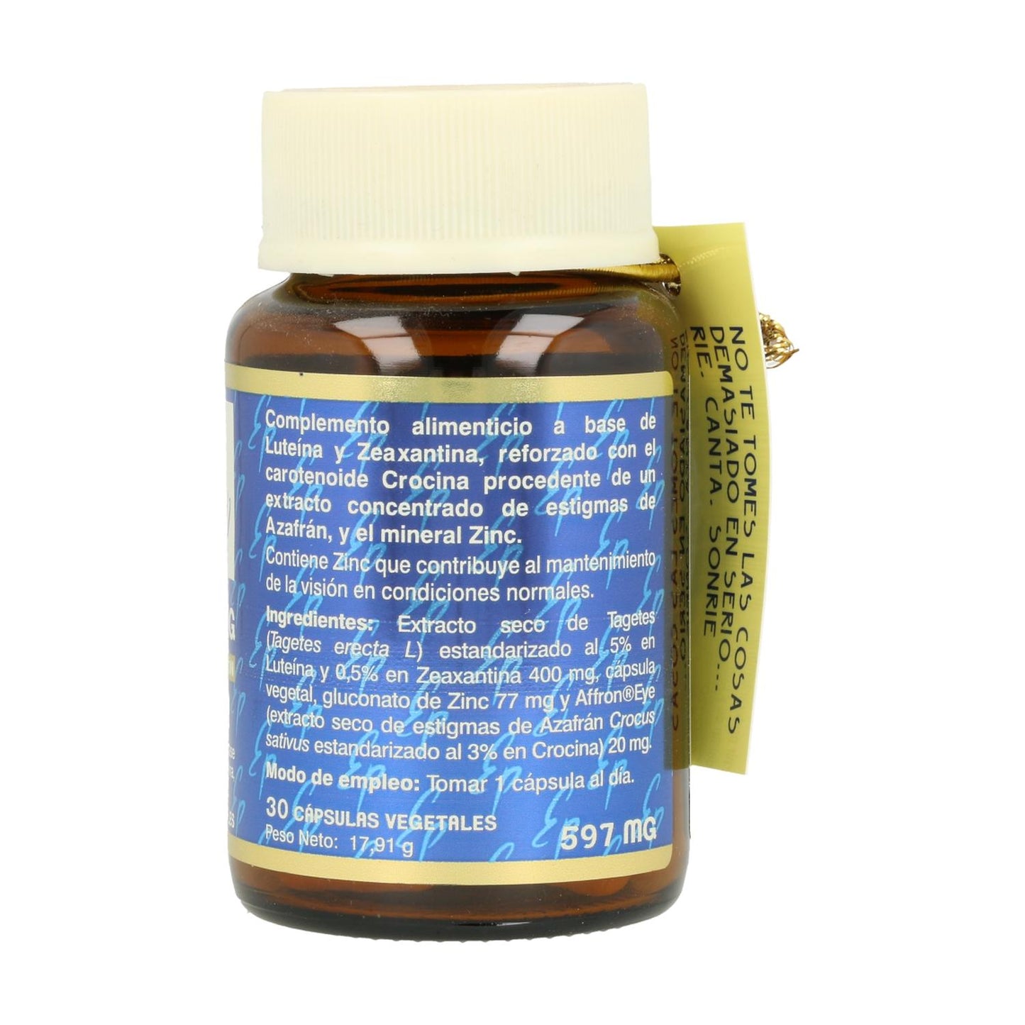 Luteína Pure State Tongil 20 mg Crocin 30 cápsulas vegetais