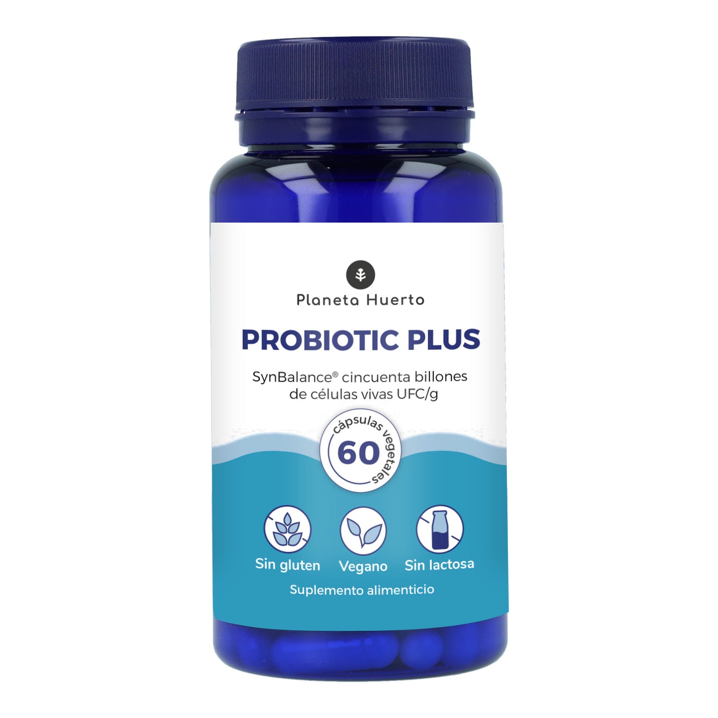 Probiótico plus Planeta Huerto 60 Cápsulas