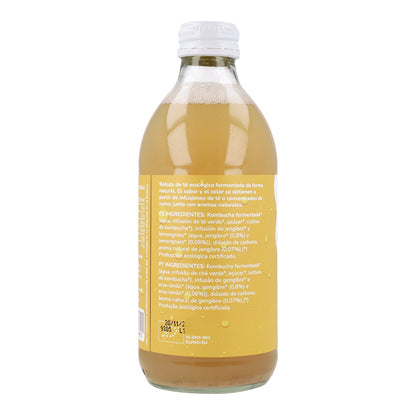 Kombucha ECO Gengibre e erva-príncipe Planeta Huerto 330 ml