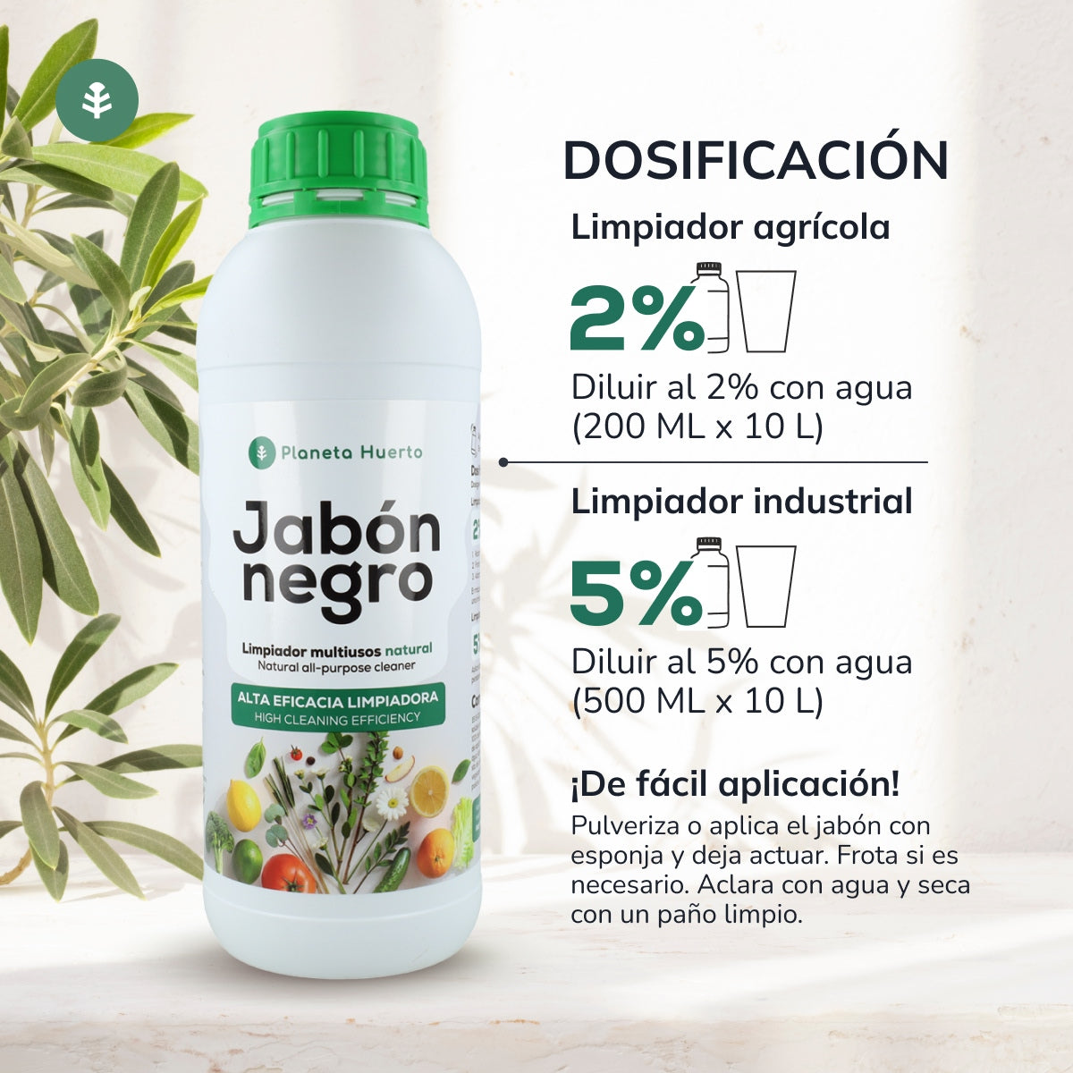 Sabonete Planeta Huerto Preto Potássio 1 L