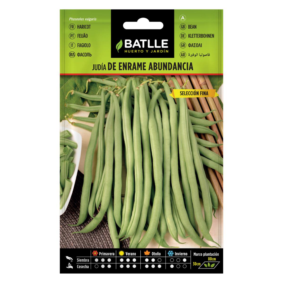 Sementes de Feijão Batlle Abundance 25g