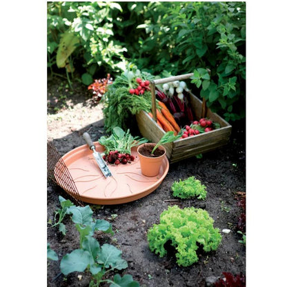 Prato de panela Green Basics Elho Terra 25 cm